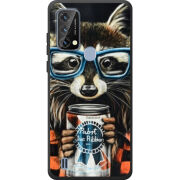 Чохол BoxFace Blackview A50 Енот с банкой