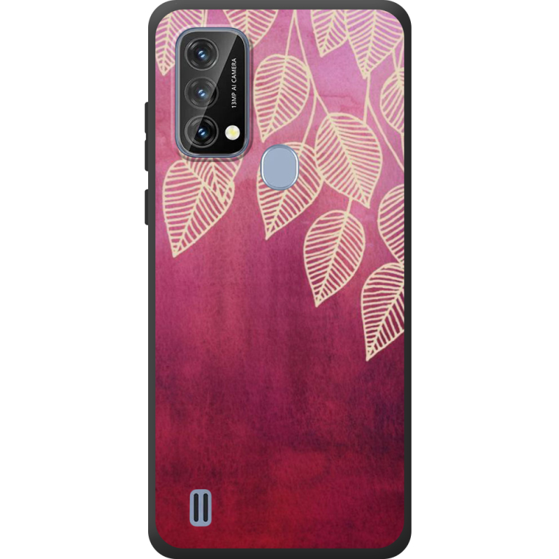 Чохол BoxFace Blackview A50 Gold Leaves