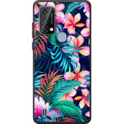 Чохол BoxFace Blackview A50 flowers in the tropics