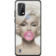 Чохол BoxFace Blackview A50 Marilyn Monroe Bubble Gum
