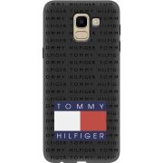 Черный чехол Uprint Samsung J600 Galaxy J6 2018 Tommy Print