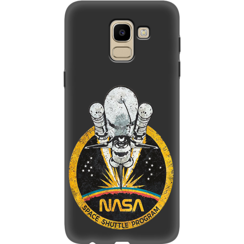 Черный чехол Uprint Samsung J600 Galaxy J6 2018 NASA Spaceship