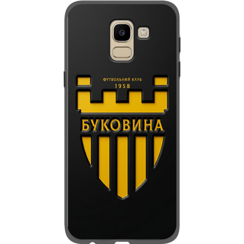 Черный чехол Uprint Samsung J600 Galaxy J6 2018 