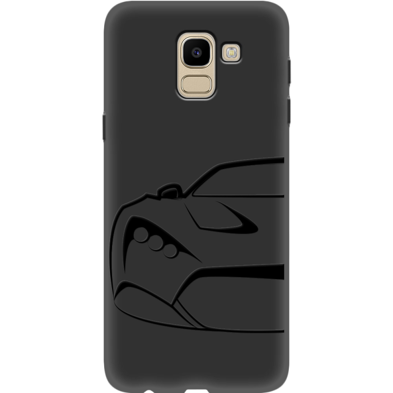 Черный чехол Uprint Samsung J600 Galaxy J6 2018 Sportcar