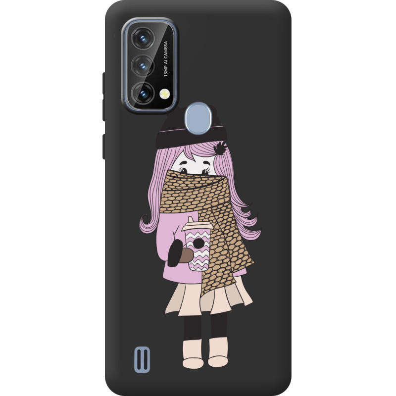 Прозорий чохол BoxFace Blackview A50 Winter Morning Girl