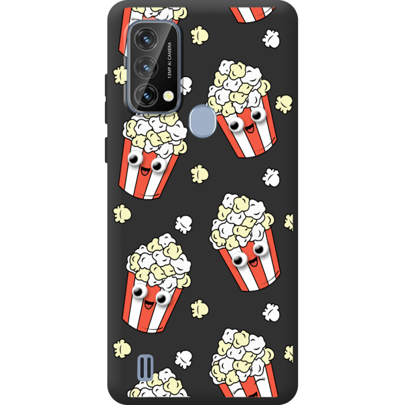 Прозорий чохол BoxFace Blackview A50 с 3D-глазками Popcorn