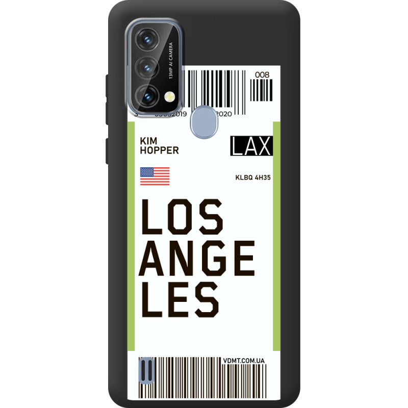 Прозорий чохол BoxFace Blackview A50 Ticket Los Angeles