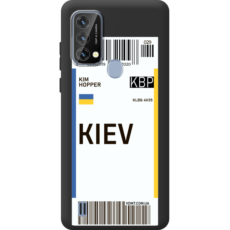 Прозорий чохол BoxFace Blackview A50 Ticket Kiev