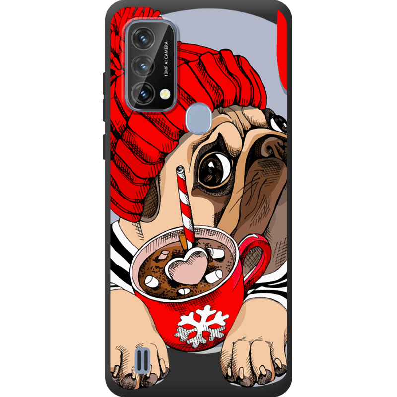 Прозорий чохол BoxFace Blackview A50 Winter Puggy