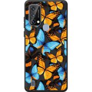 Прозорий чохол BoxFace Blackview A50 Butterfly Morpho