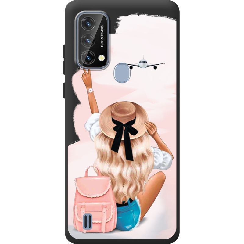 Прозорий чохол BoxFace Blackview A50 Travel Girl