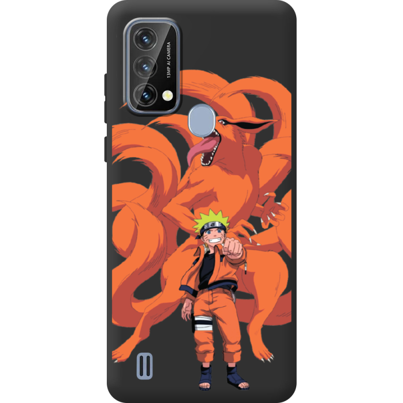 Прозорий чохол BoxFace Blackview A50 Naruto and Kurama