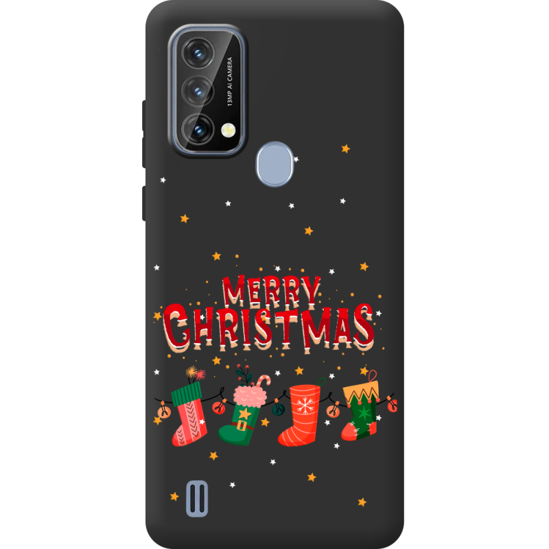 Прозорий чохол BoxFace Blackview A50 Merry Christmas