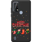 Прозорий чохол BoxFace Blackview A50 Merry Christmas