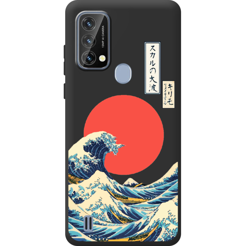 Прозорий чохол BoxFace Blackview A50 Большая волна в Канагаве