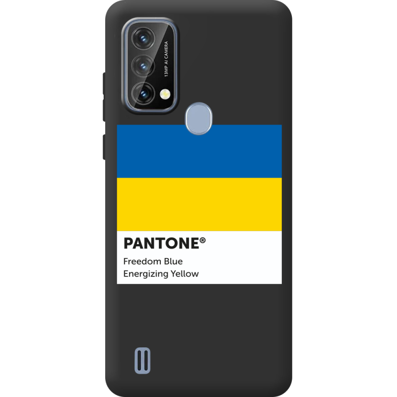 Прозорий чохол BoxFace Blackview A50 Pantone вільний синій