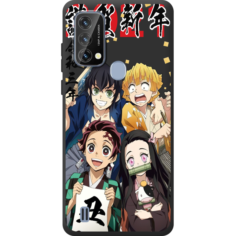 Прозорий чохол BoxFace Blackview A50 Незуко та друзі