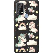 Прозорий чохол BoxFace Blackview A50 Unicorns