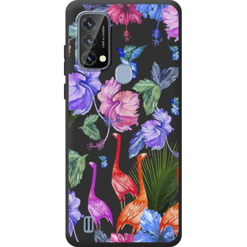 Прозорий чохол BoxFace Blackview A50 Flamingo