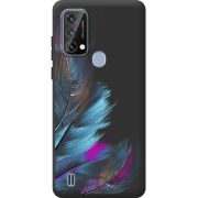 Прозорий чохол BoxFace Blackview A50 Feathers