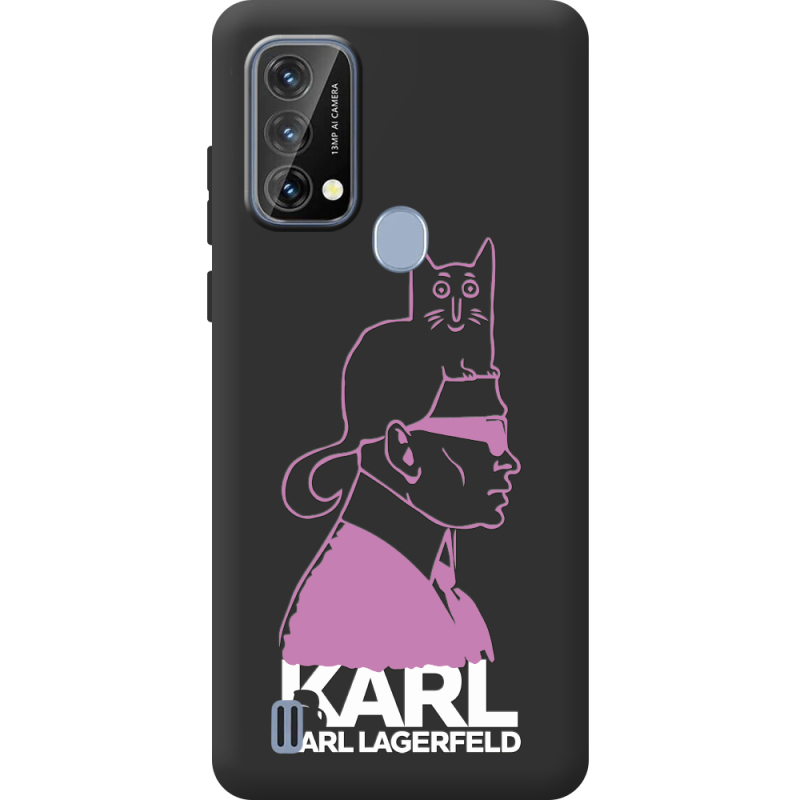 Чорний чохол BoxFace Blackview A50 Pink Karl