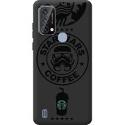 Чорний чохол BoxFace Blackview A50 Dark Coffee