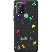 Чорний чохол BoxFace Blackview A50 Among Us Invisible