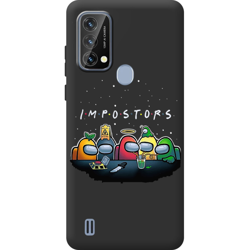 Чорний чохол BoxFace Blackview A50 Among Us Impostors