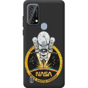 Чорний чохол BoxFace Blackview A50 NASA Spaceship
