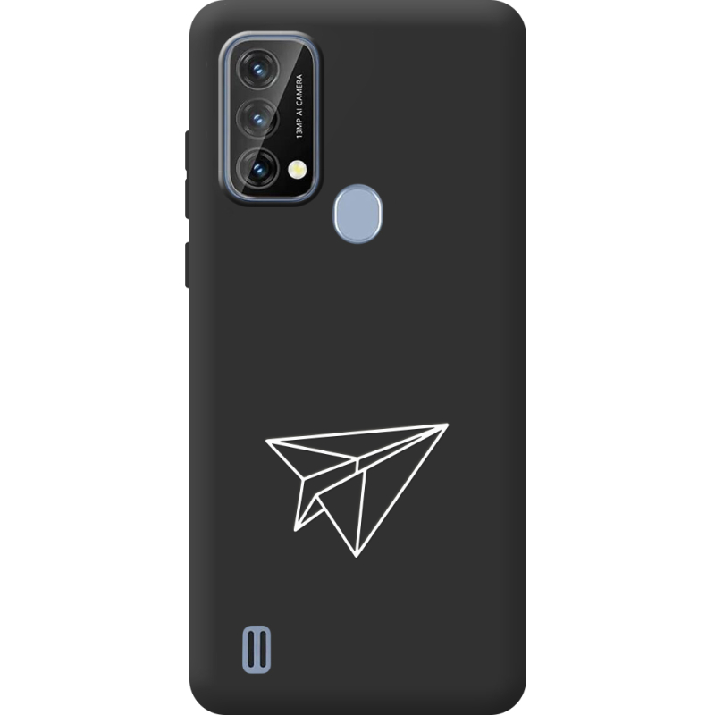 Чорний чохол BoxFace Blackview A50 Paper Plane