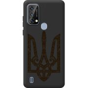 Чорний чохол BoxFace Blackview A50 Ukrainian Trident