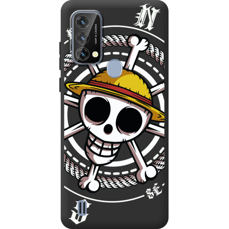 Чорний чохол BoxFace Blackview A50 One Piece Компас