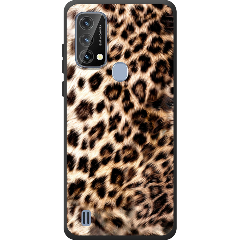 Чорний чохол BoxFace Blackview A50 Леопардовий