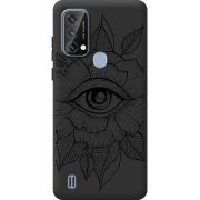 Чорний чохол BoxFace Blackview A50 Eye