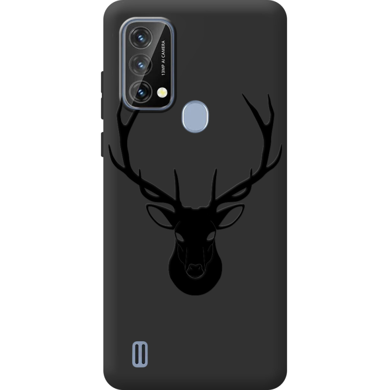Чорний чохол BoxFace Blackview A50 Deer