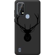 Чорний чохол BoxFace Blackview A50 Deer