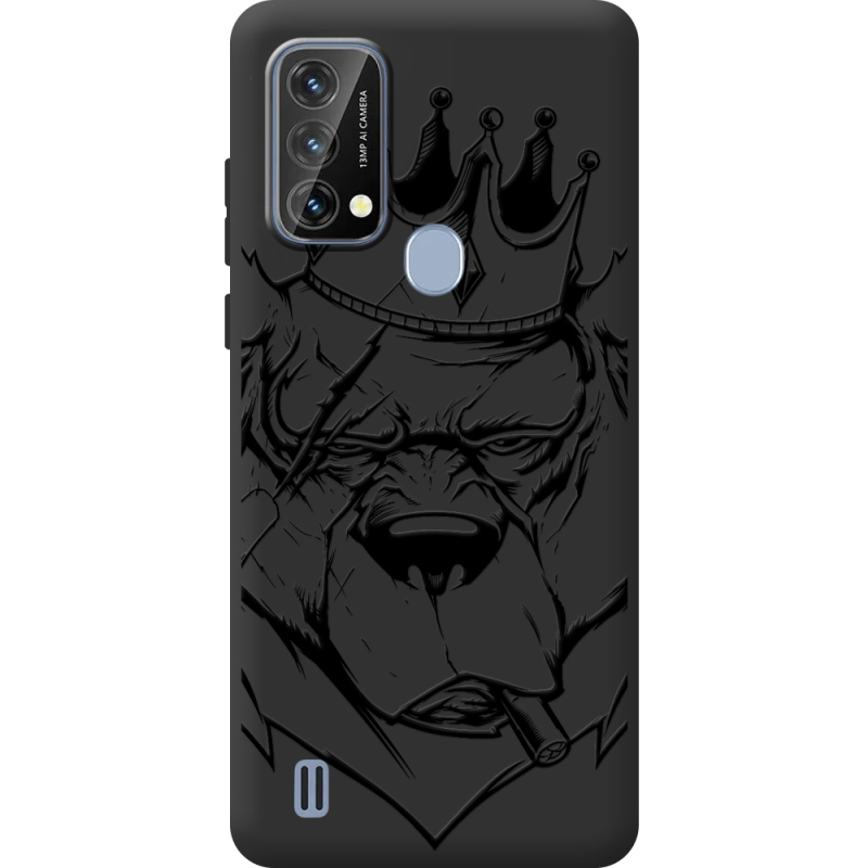 Чорний чохол BoxFace Blackview A50 Bear King
