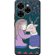 Чохол BoxFace Blackview Shark 9 Girl and deer