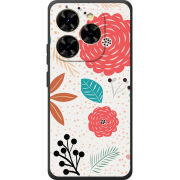 Чохол BoxFace Blackview Shark 9 Line Flowers