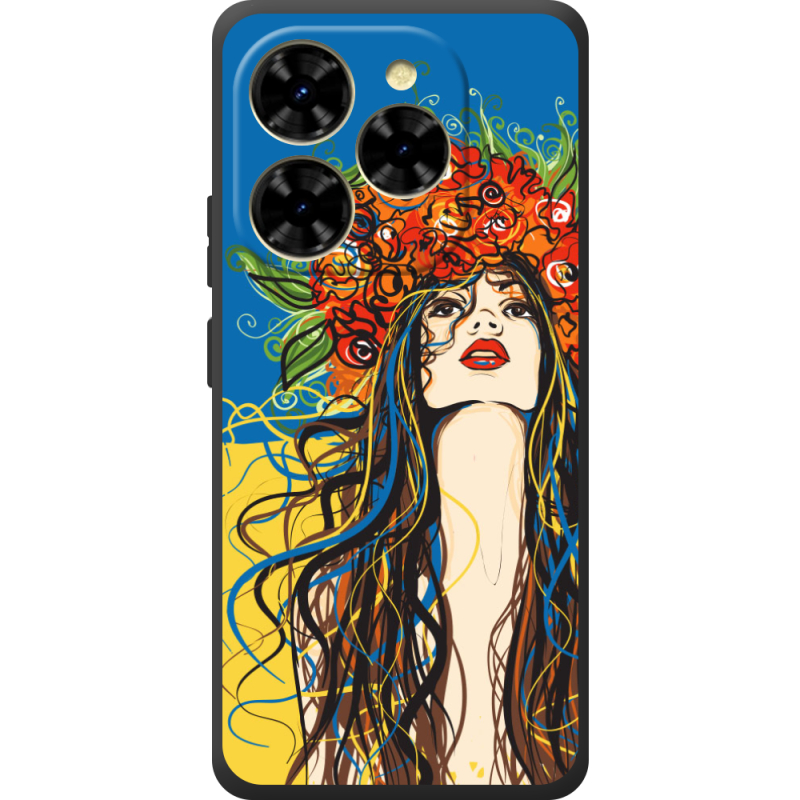 Чохол BoxFace Blackview Shark 9 Ukraine Girl