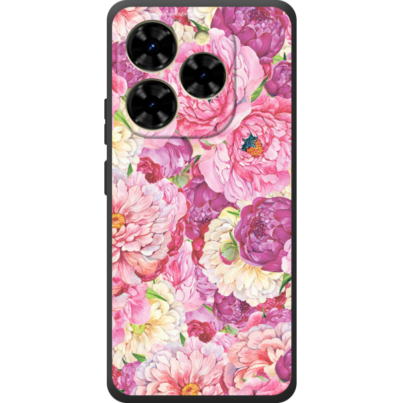 Чохол BoxFace Blackview Shark 9 Pink Peonies