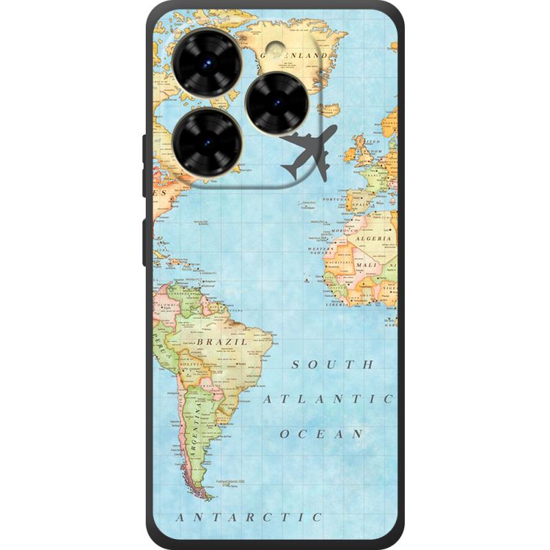 Чохол BoxFace Blackview Shark 9 Карта