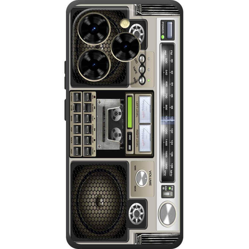 Чохол BoxFace Blackview Shark 9 Old Boombox