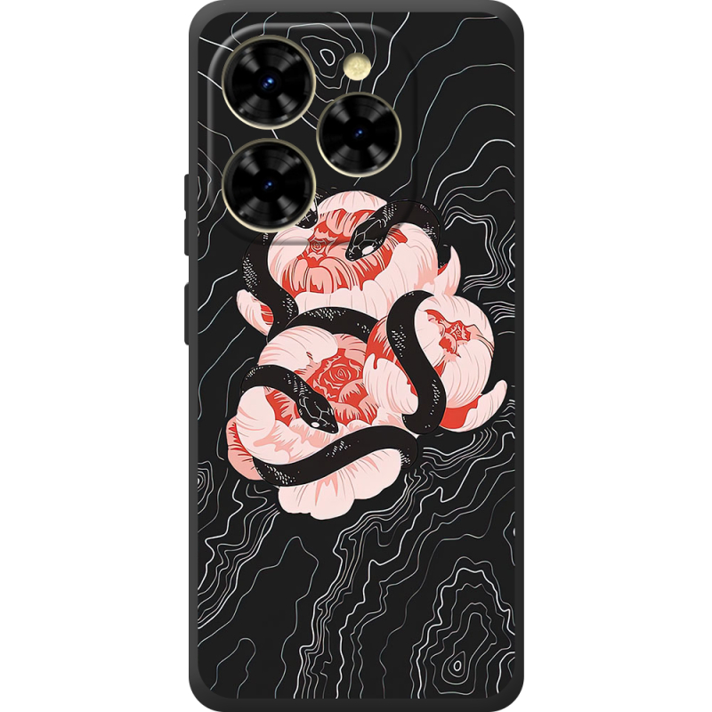 Чохол BoxFace Blackview Shark 9 Snake Rose