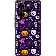 Чохол BoxFace Blackview Shark 9 Halloween Purple Mood