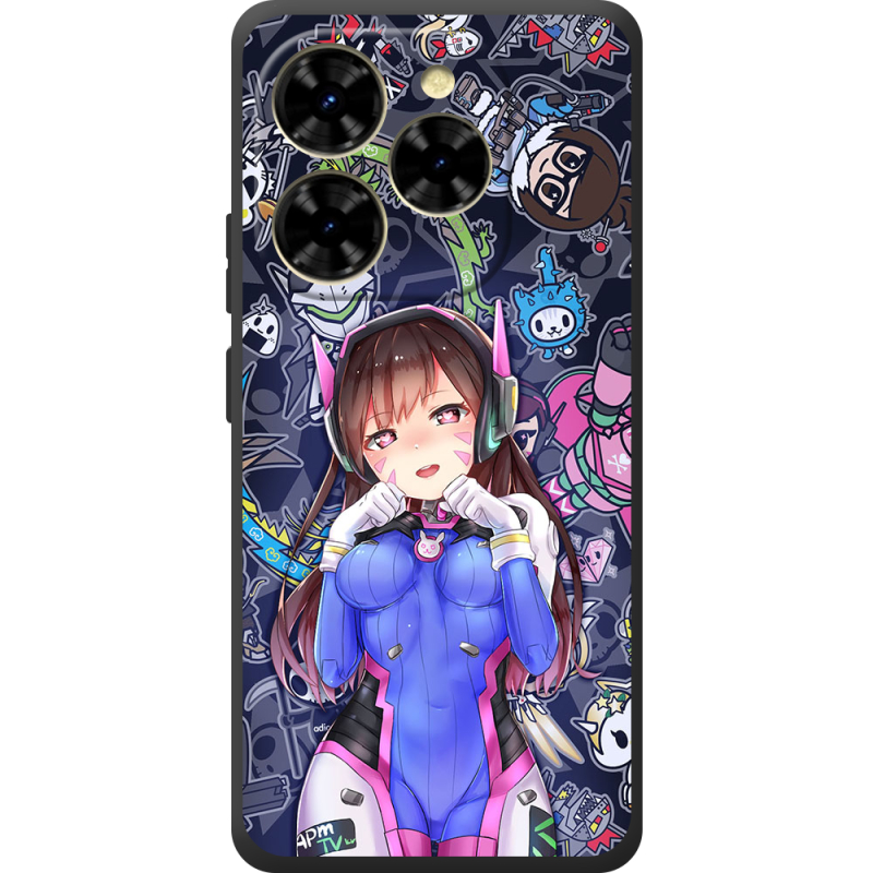 Чохол BoxFace Blackview Shark 9 Overwatch D.VA
