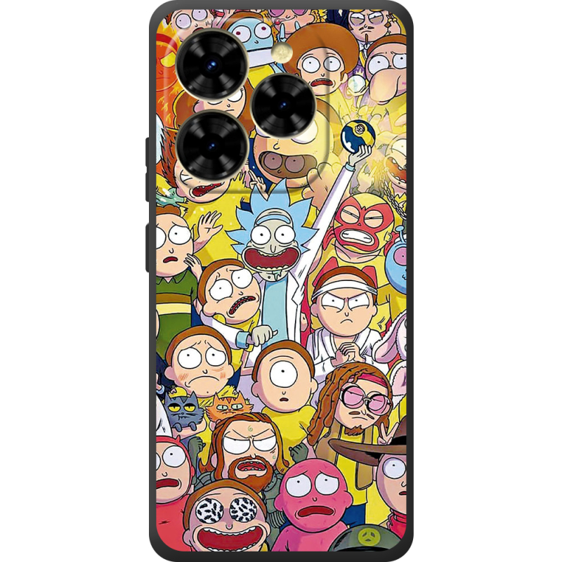 Чохол BoxFace Blackview Shark 9 Rick and Morty