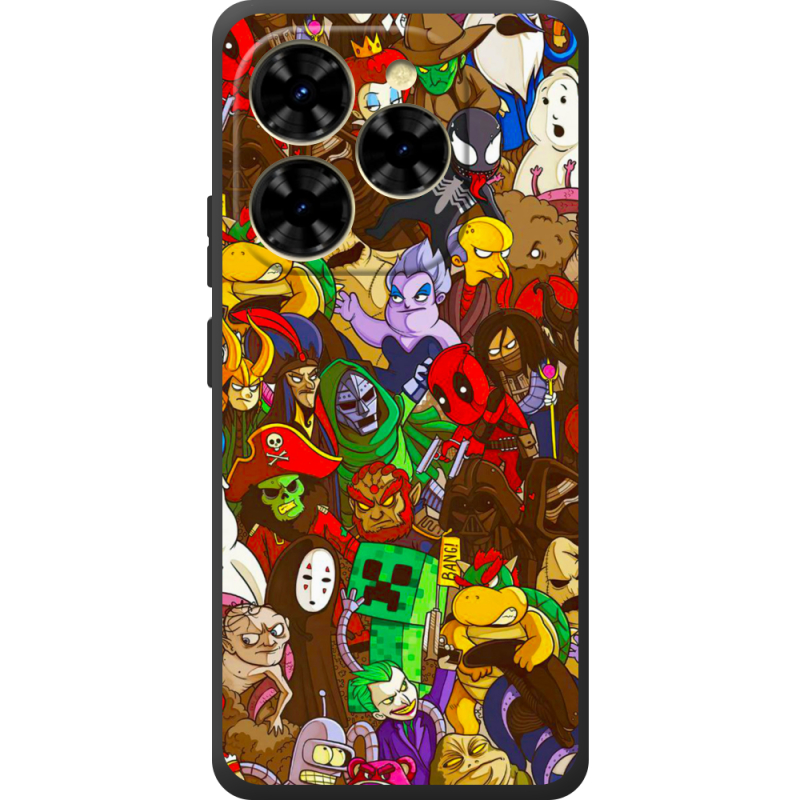 Чохол BoxFace Blackview Shark 9 Злодеи