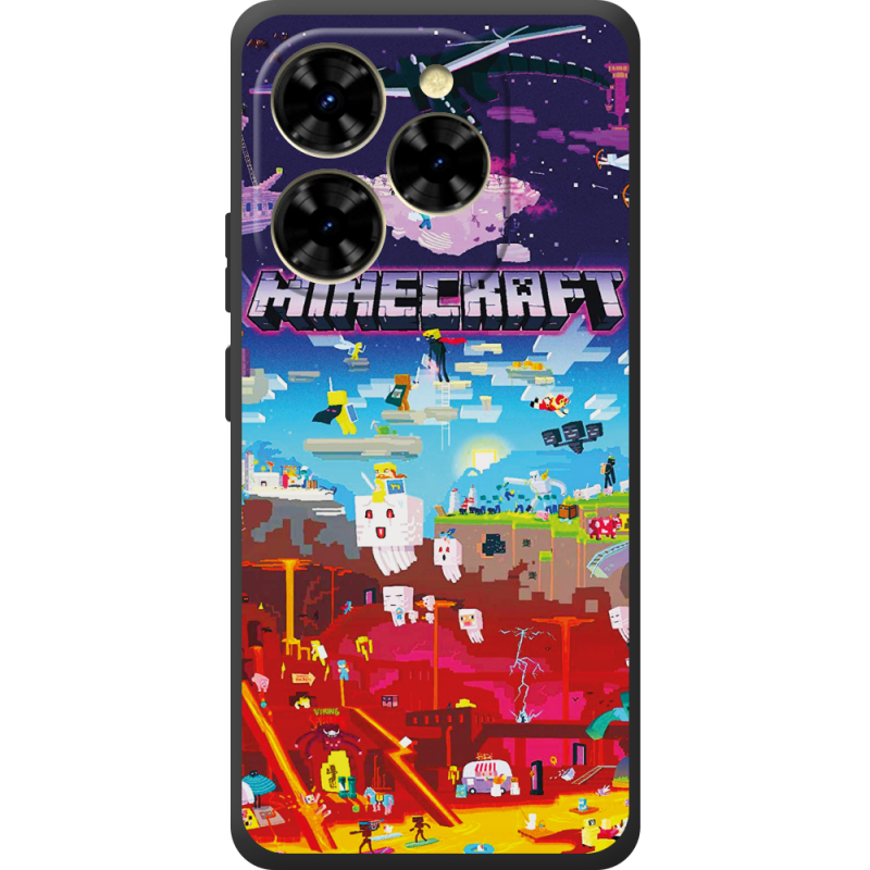 Чохол BoxFace Blackview Shark 9 Minecraft World Beyond