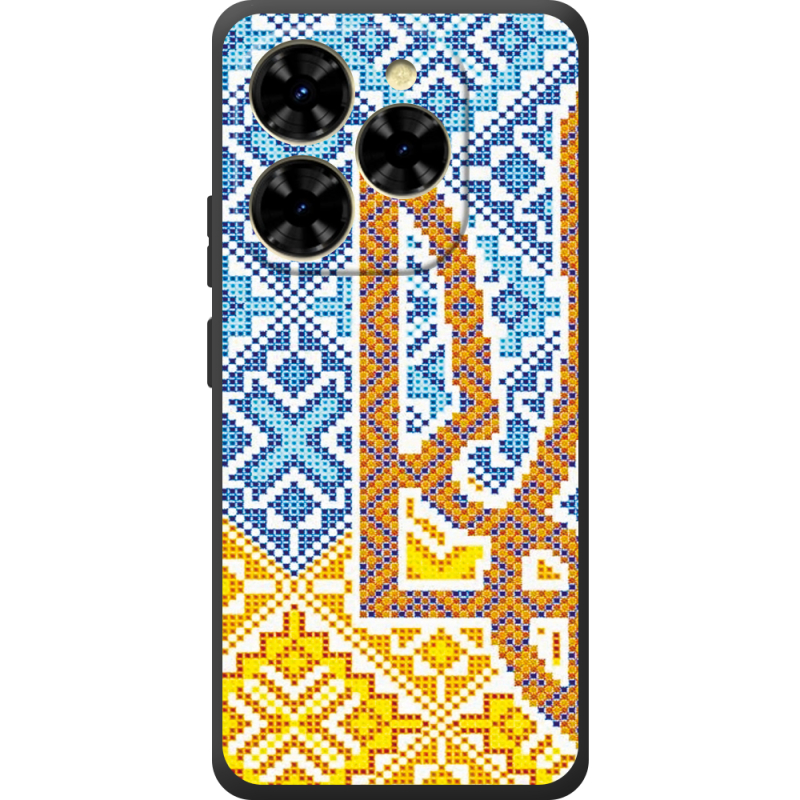 Чохол BoxFace Blackview Shark 9 Тризуб Вишивка